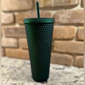 NWT Starbucks dark green matte tumbler! 🍏